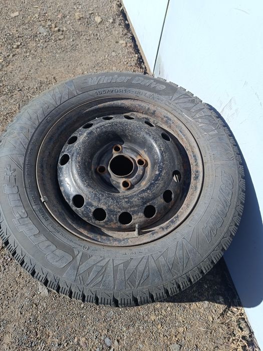 Cordiant 185/70 R14 2 колеса с дисками.