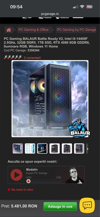 Pc Gaming Balaur Battle Ready