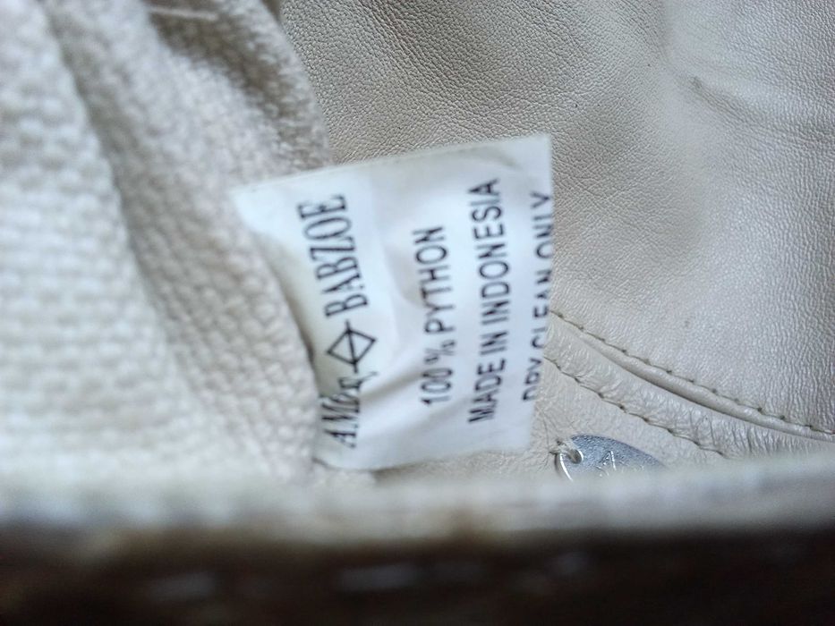 Мини дамска чанта питон  Ambre BABZOE цена 50 лева