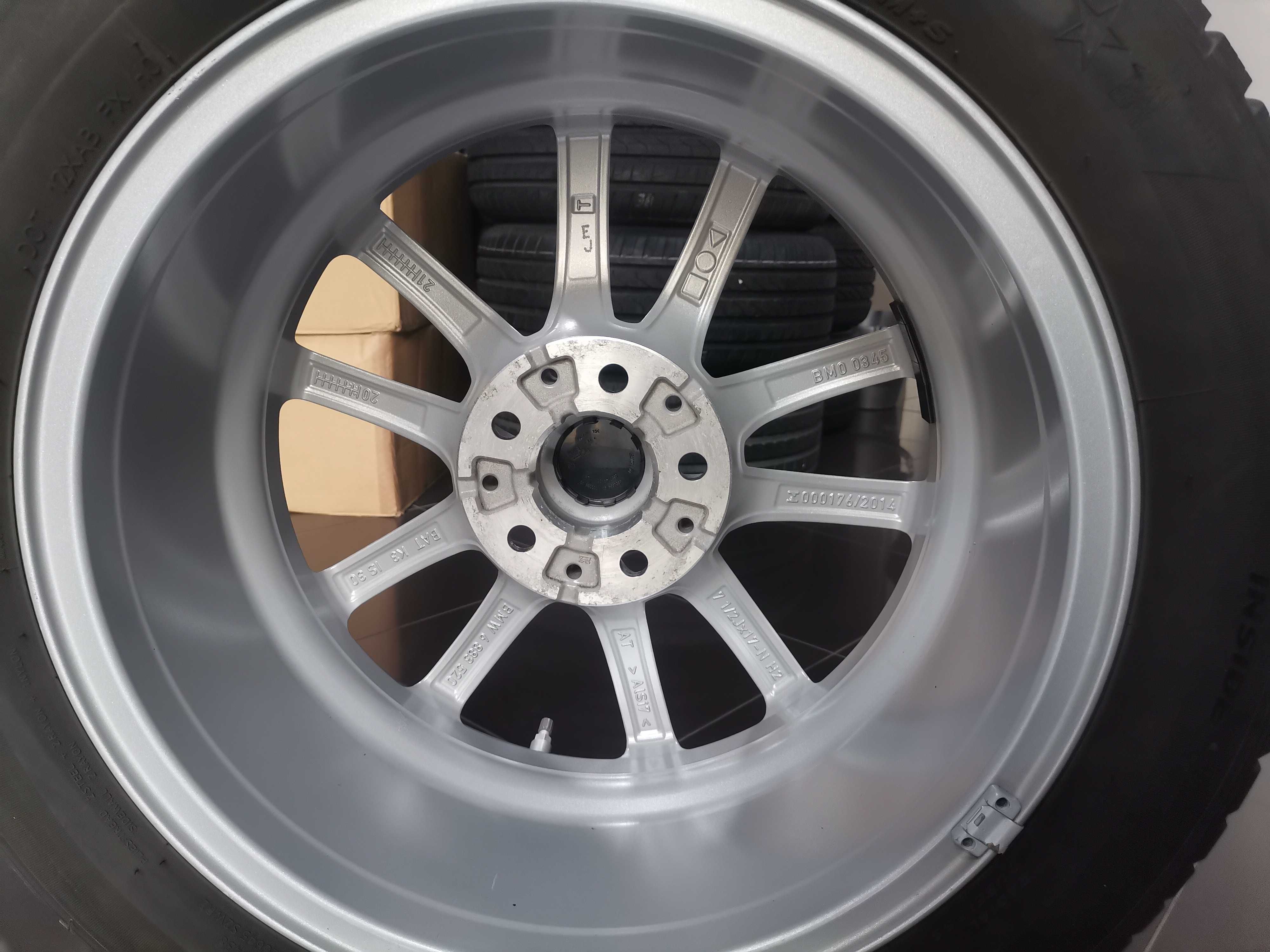 17” Зимен К-т BMW Джанти 778 Гуми Hankook Датчици G20 G21 G22 G23 G42