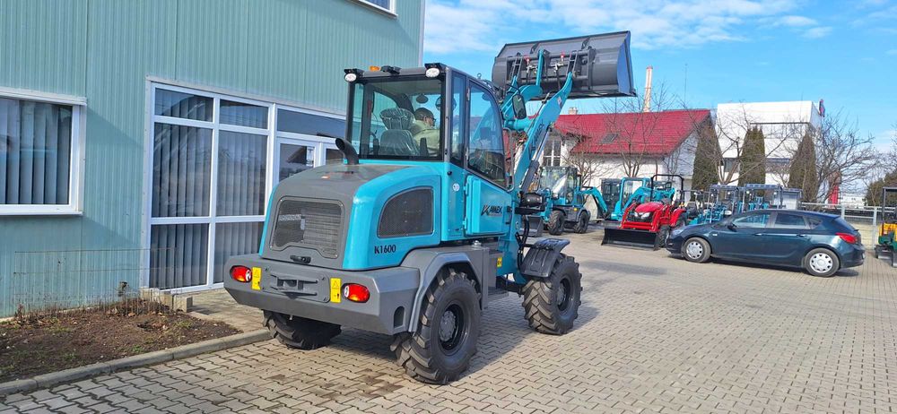 Incarcator frontal articulat  nou 1,6T, Kamex k1600; 15800 euro + TVA