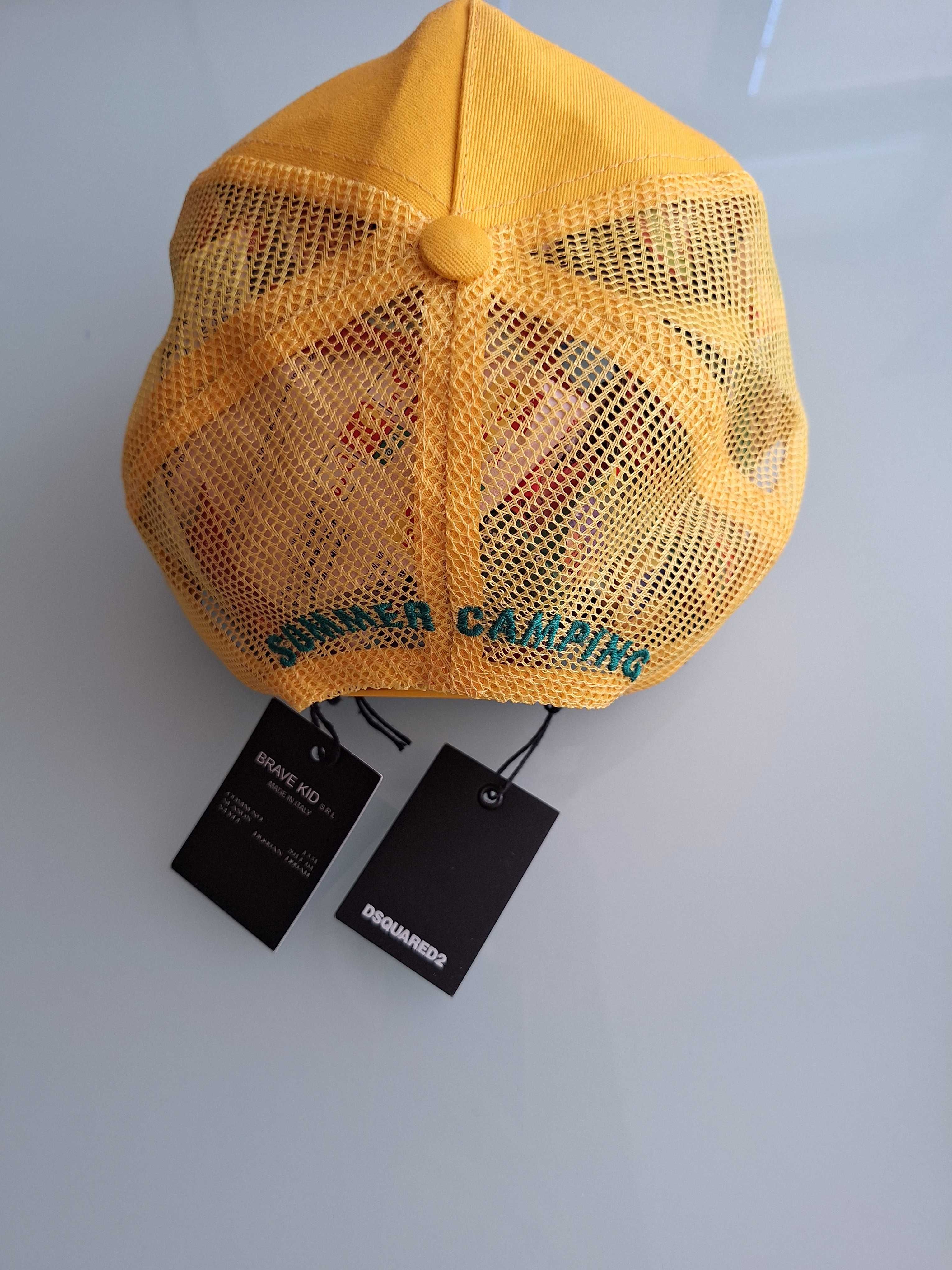 Детска шапка с козирка Dsquared, Оригинална! Нова!