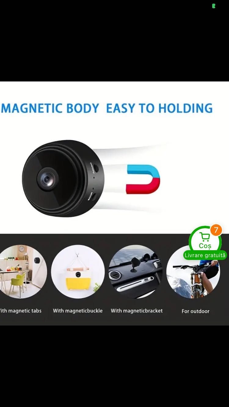 Mini camera supraveghere