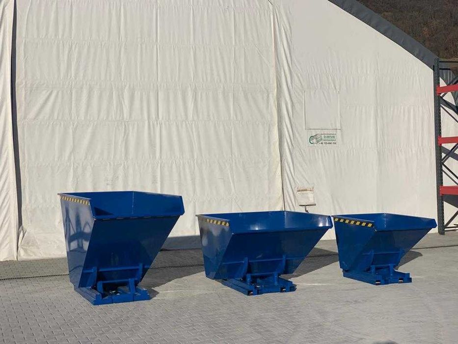 Stivuitor – Container autobasculant AMC 1100 Eco/1100 litri/1700 kg