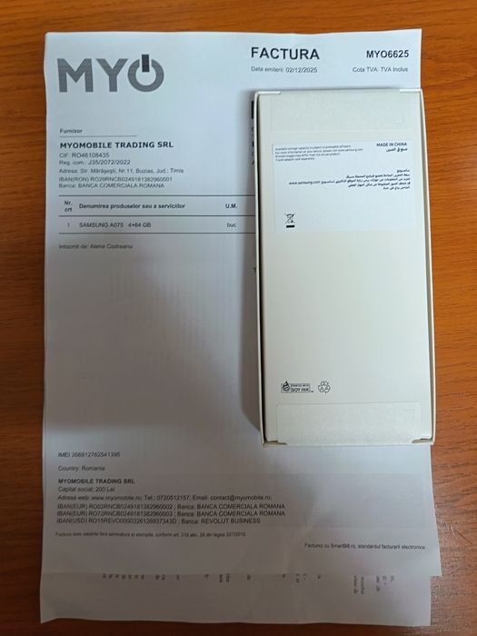 Samsung Galaxy A07 Nou Sigilat