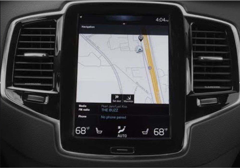 2024 карта навигация Volvo Carplay Аndroid Аuto US Sensus ВолвоS60 V90