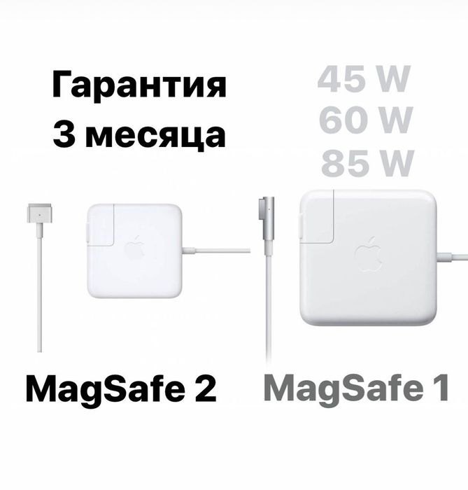 Блок питания, зарядное устройство Apple Macbook Air Pro с доставкой