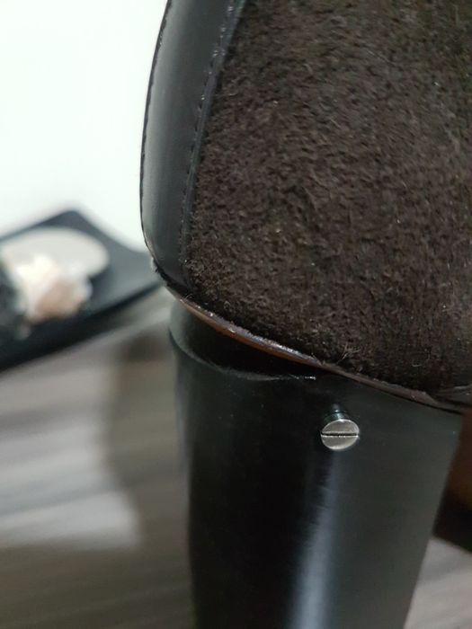 Bally дамски боти велур