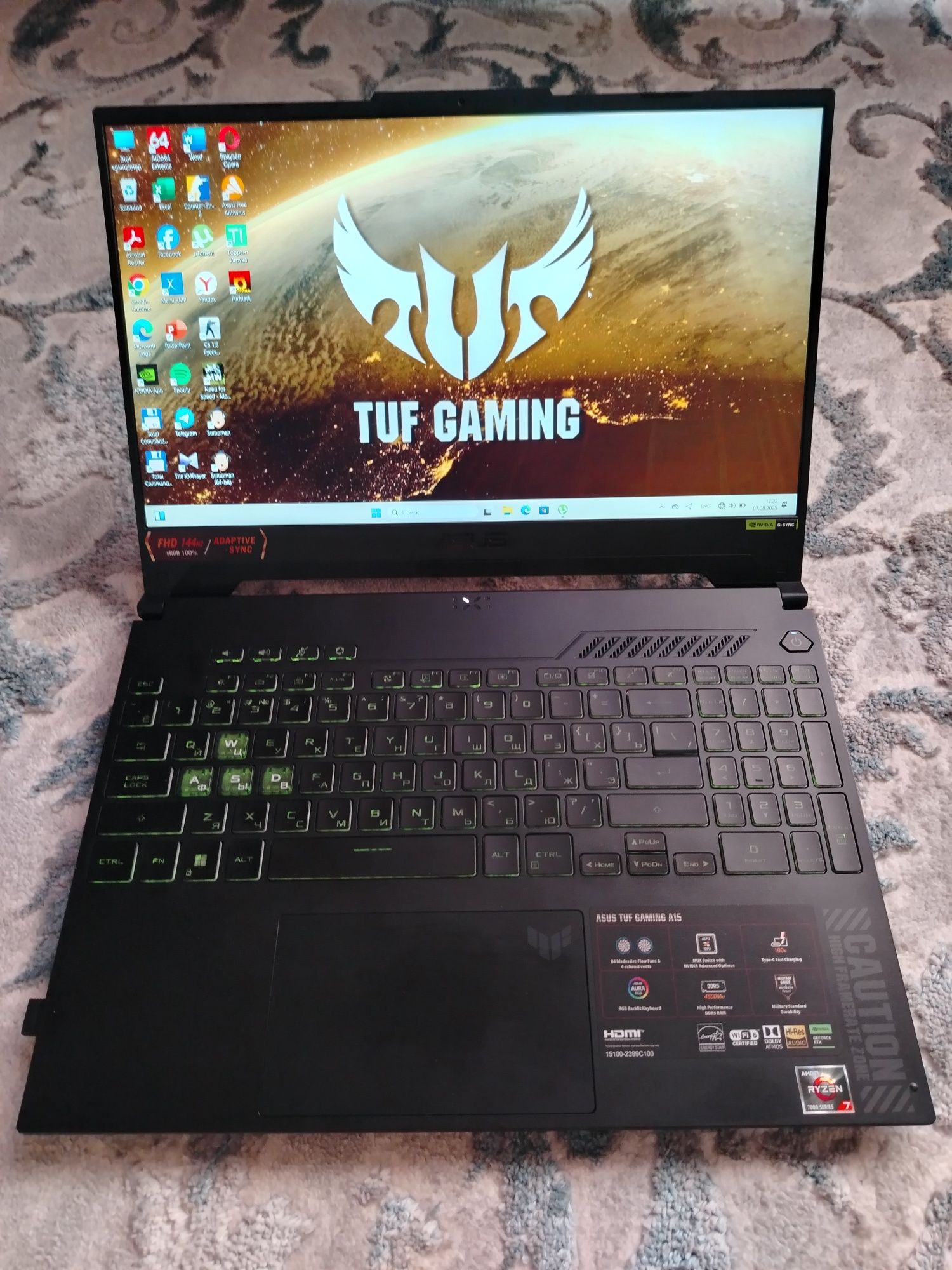Asus tuf gaming a15 rtx 4060