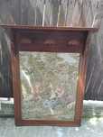 cuier lemn tapiserie 99/129 cm - decor