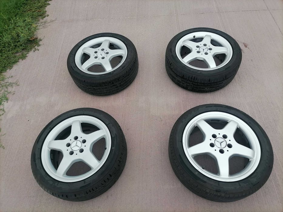 Гуми с джанти 17 " 5 х 112 за Мерцедес