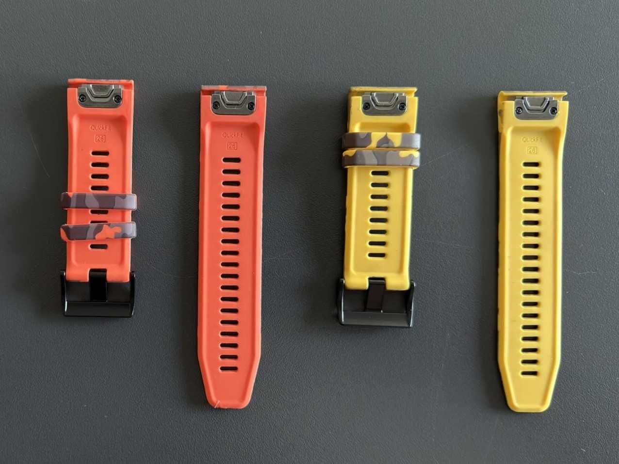 Камуфлажни Силиконови Каишки за Garmin Quickfit 26 mm