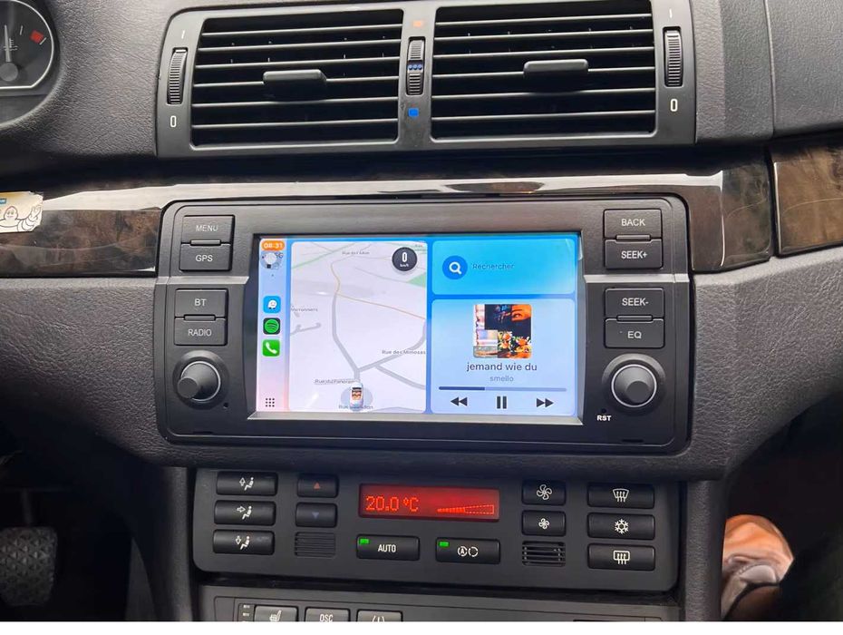 OFERTA: 4GB Navigatie GPS Dedicata BMW E46 Carplay Android Auto