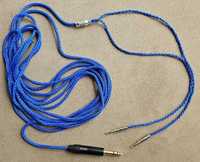 2x3.5мм към 6.35мм 5 метров плетен кабел за слушалки Hifiman | Grado