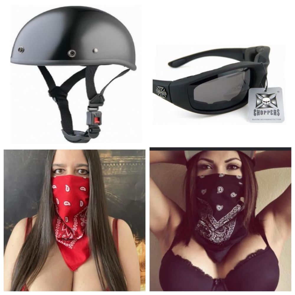 Casca moto chopper
