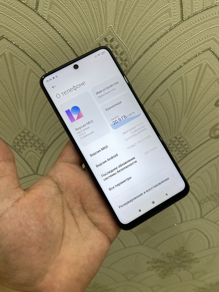 Redmi Note 9 Pro 6/128gb Ideal holatda