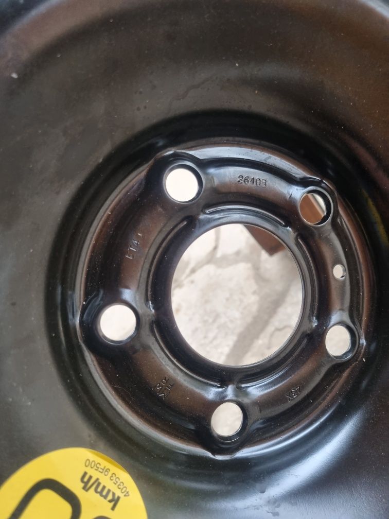 Резервна гума патерица за Nissan Qashkai Nissan Djyk 145/90/16