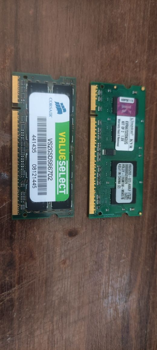 Memorii ram Laptop 4gb ddr2 (2+2) pc2 6400s 800mhz