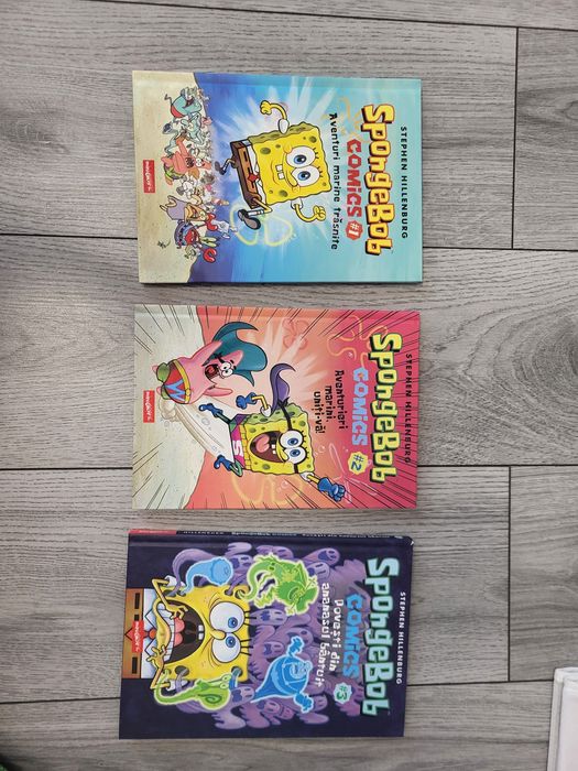 Serie carti Sponge Bob