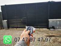 Porti automate glisant telecomanda aplicatie telefon Nice Bistrita