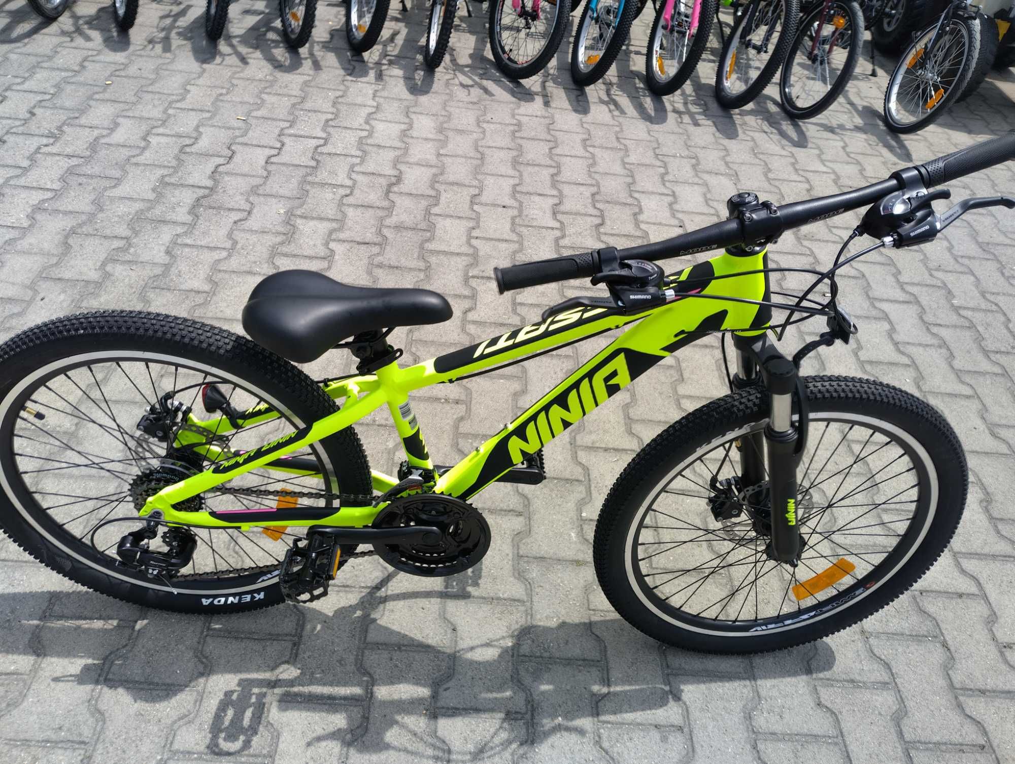 PASSATI Алуминиев велосипед 24" NINJA жълт
