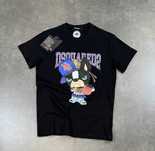 Нови мъжки тениски на DSQUARED D2 в черно