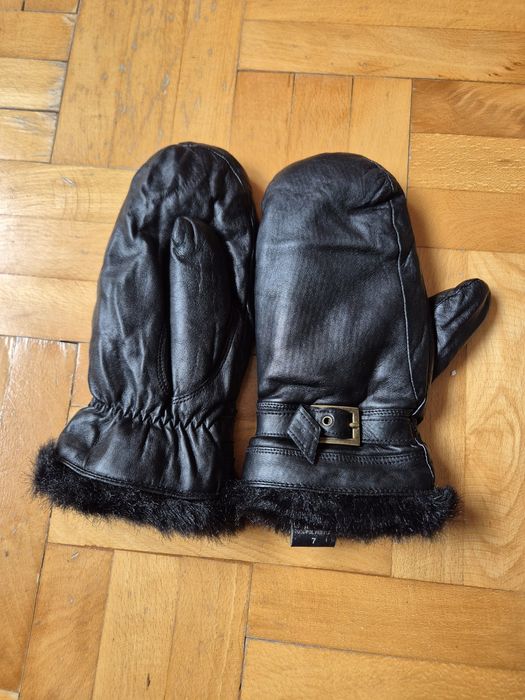 Mănuşi cu un deget Gaucho de lux, Piele naturală, PrimaLoft, damă - 7