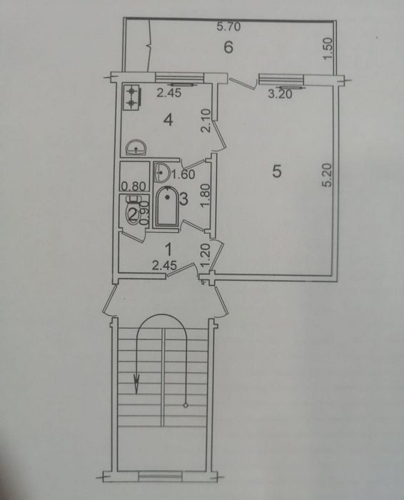 Юнусабад 11 квартал 1/2/4 (38²) продаётся квартира