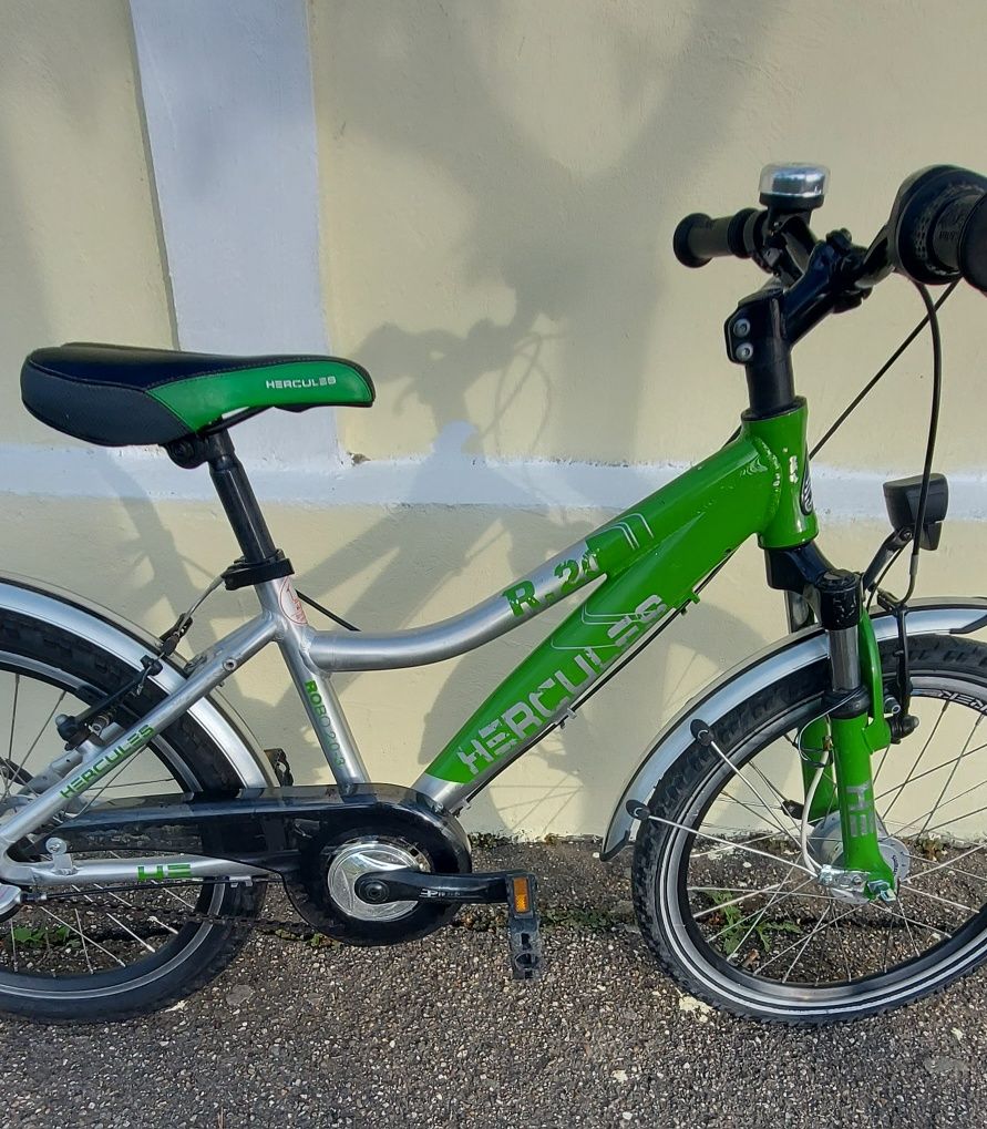 Bicicletă de copii HERCULES cadru din aluminiu pe 20 inchi