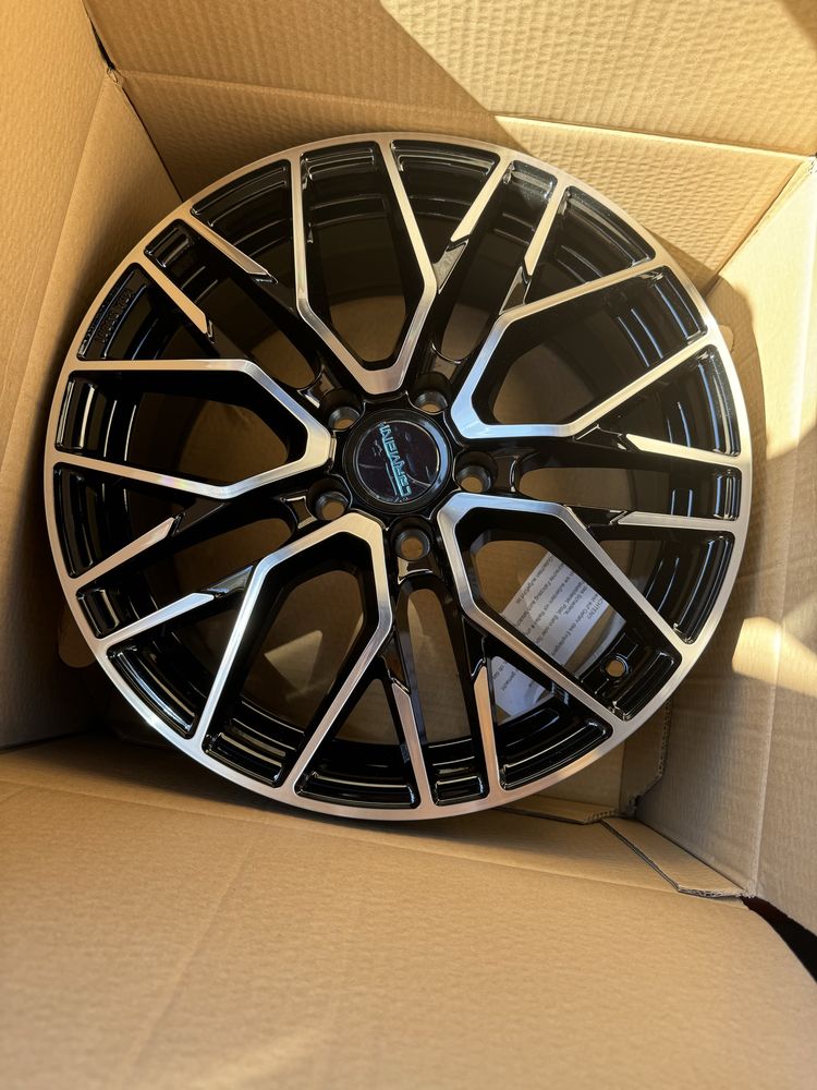 Джанти като нови 17ки (17”) 5x112 Carmani(Skoda,VW,Audi VAG)+Гуми