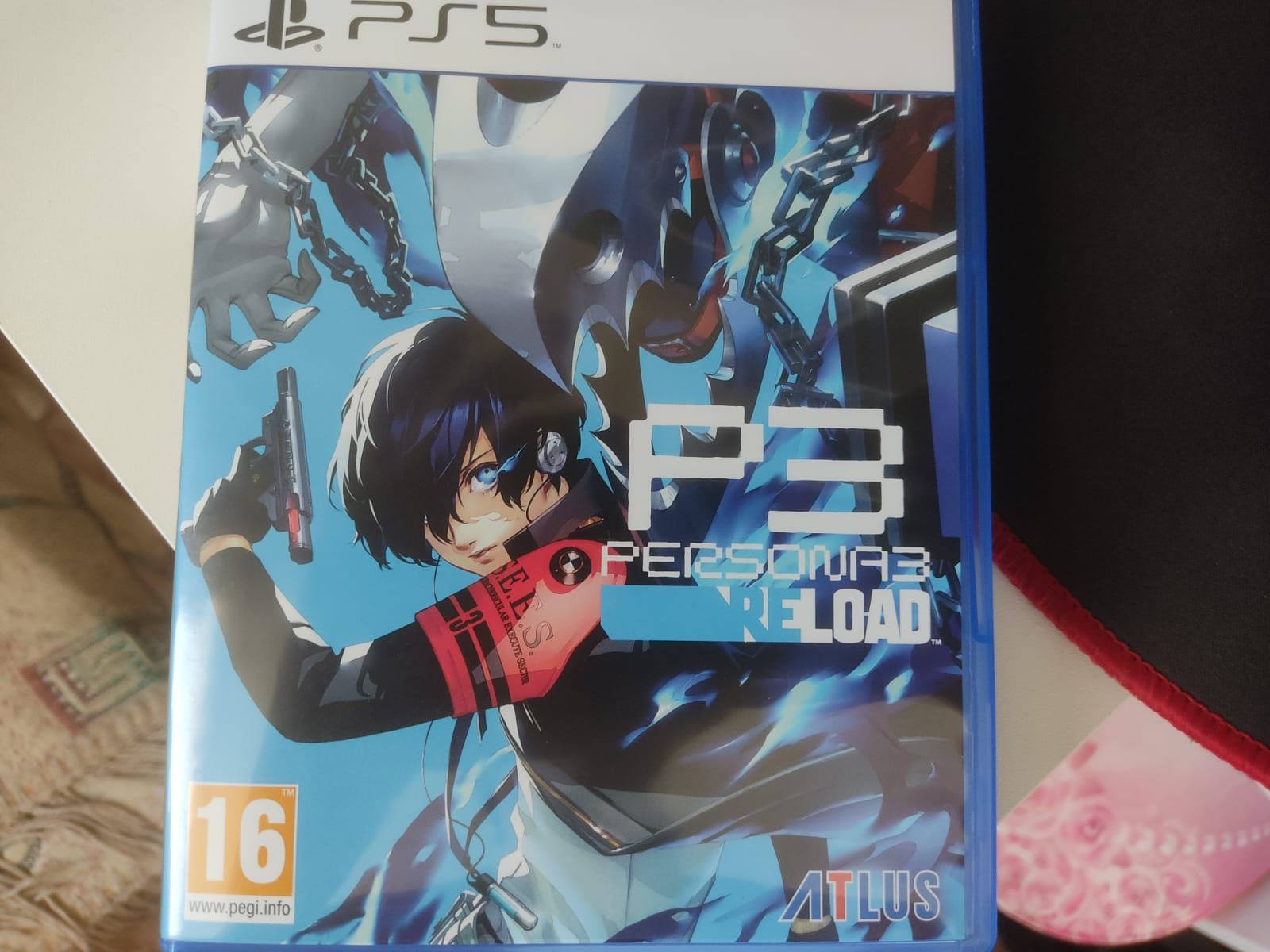 Диск на пс5 Persona 3 reload