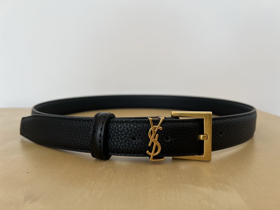 Curea Yves Saint Laurent YSL piele naturala