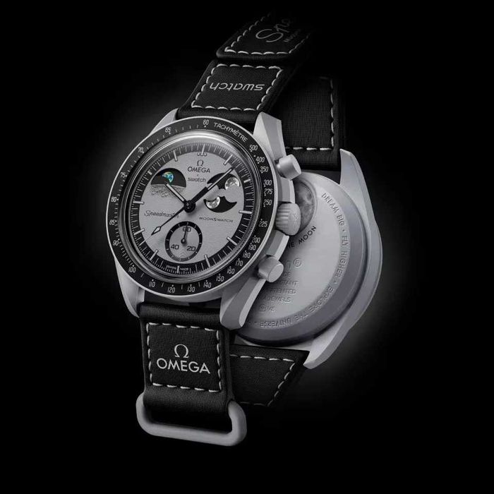 Ceas SWATCH X OMEGA MISSION To The Moon EARTHPHASE Nou 2025 Superb !!!