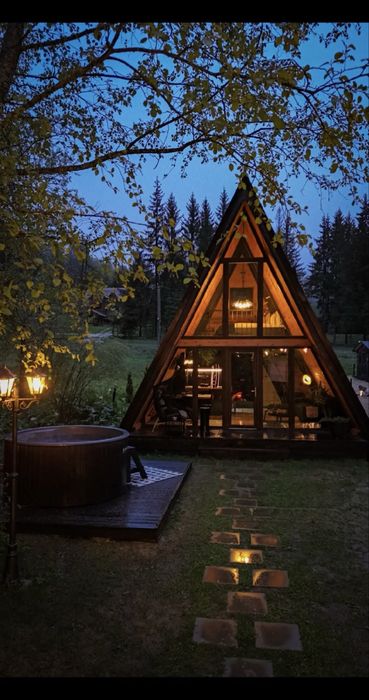 Vand cabane tip A frame , acceptam varinate auto!