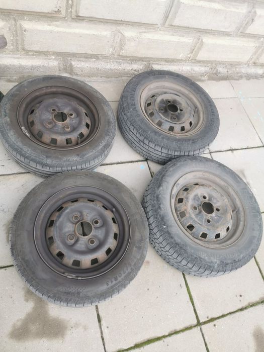 Гуми и джанти 4х100 13 цола