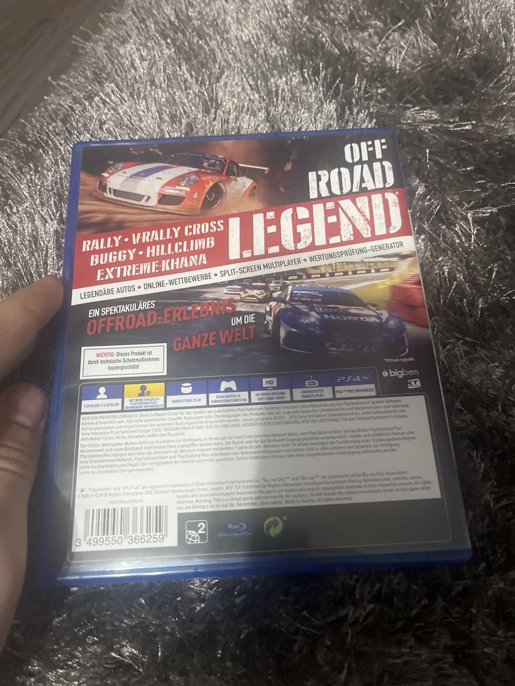 Joc ps4, cu masini ,curse .