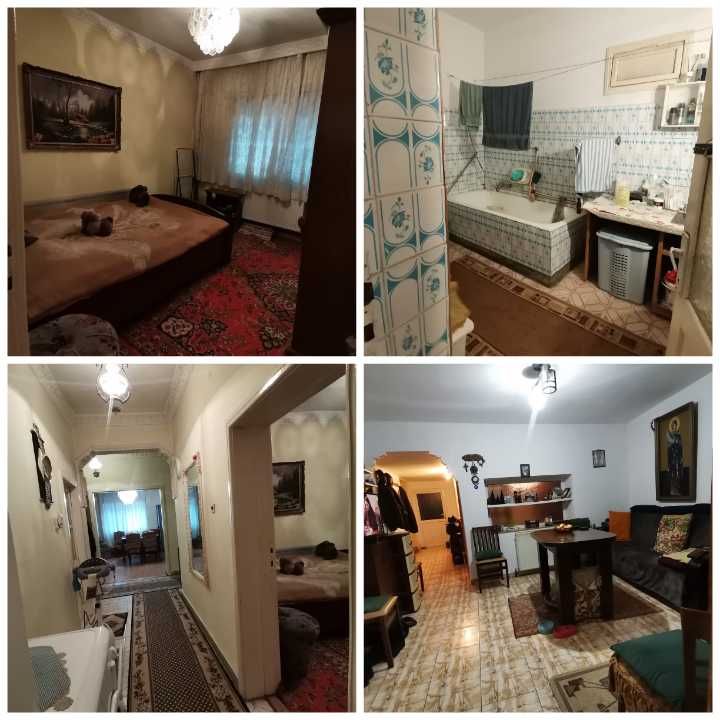 Casa Ovidiu Central 285 mp teren, curte 100 mp, 2 garaje, terasa, gaze
