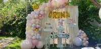 Arcade din baloane decor la aniversari, nunti, botezuri