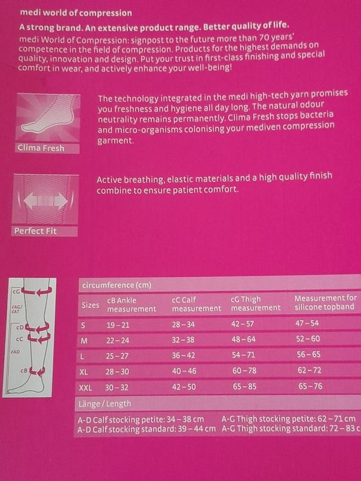 Ластичен чорап за протекция на разширени вени