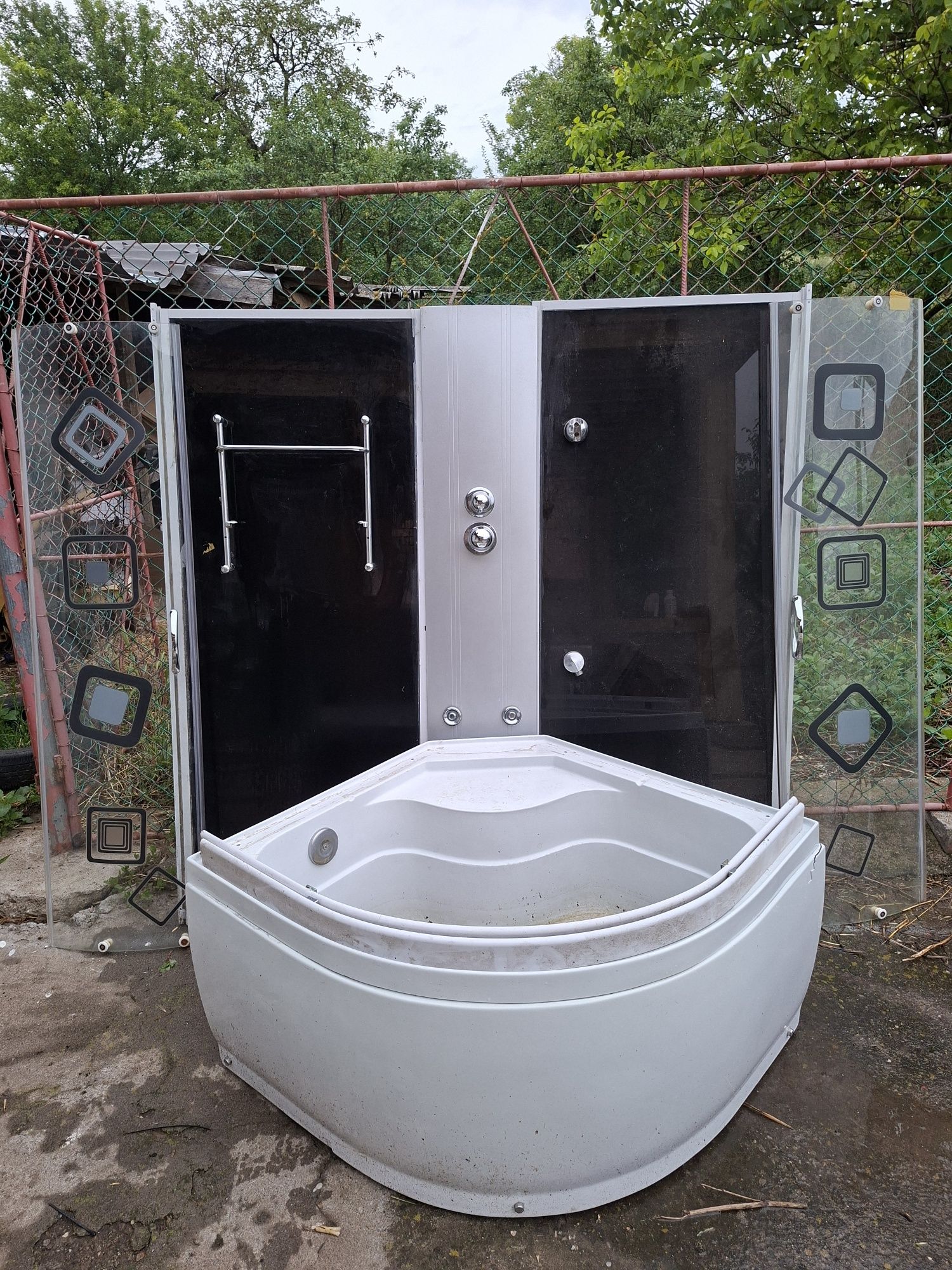 cabină de duș cu hidromasaj