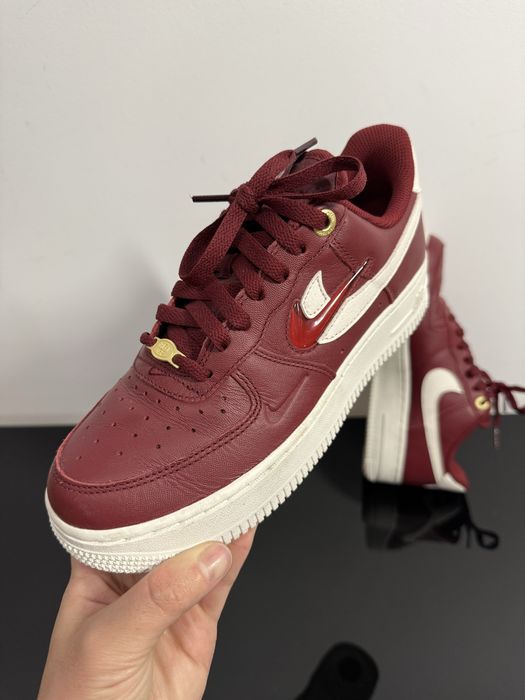 NIKE Air Force 1 (38 24cm unisex) Noi Originali piele incaltaminte