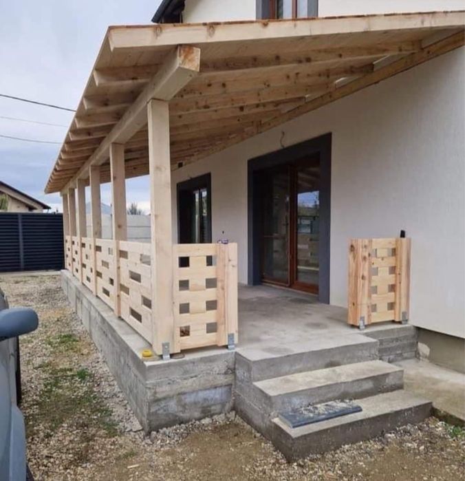 Construim terase și foișoare