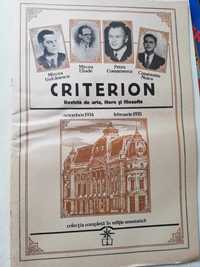 Revista Criterion, ediție anastatica