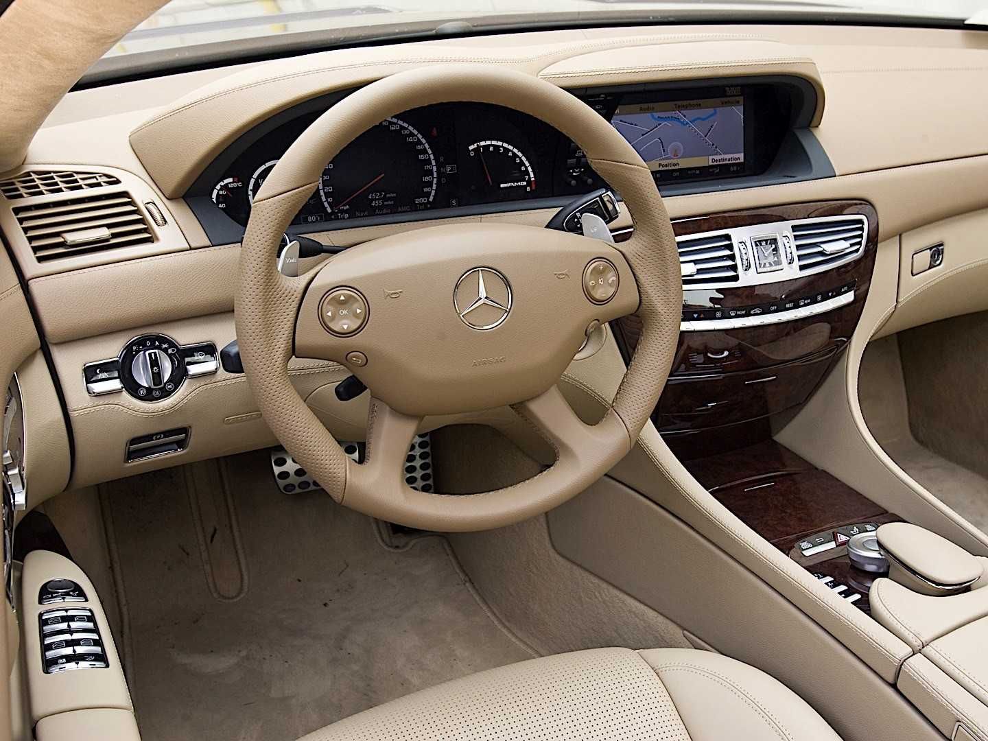 DVD navigatie Mercedes Clasa S W221 si CL C216 Europa 2023 Romania