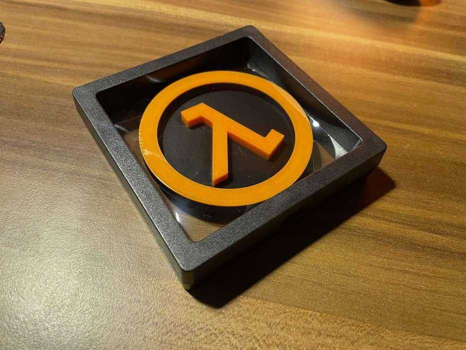 Emblema Half Life cu display stand