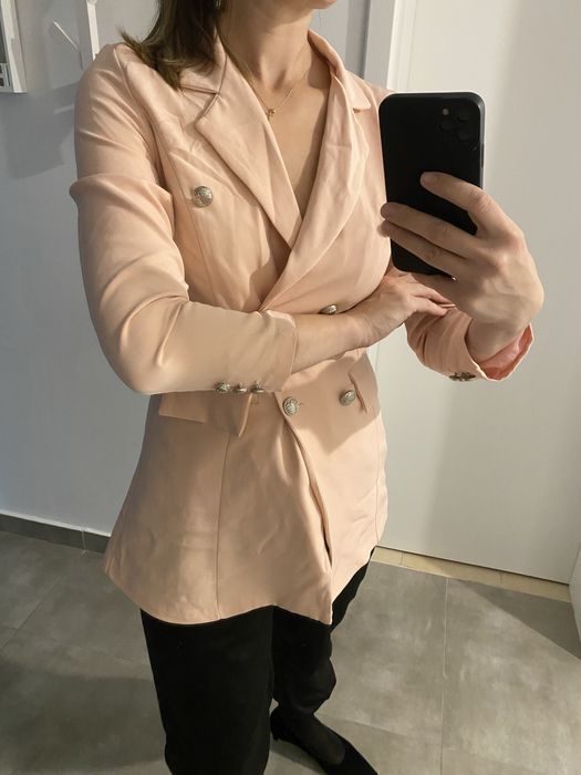 Sacou roz pudra dama