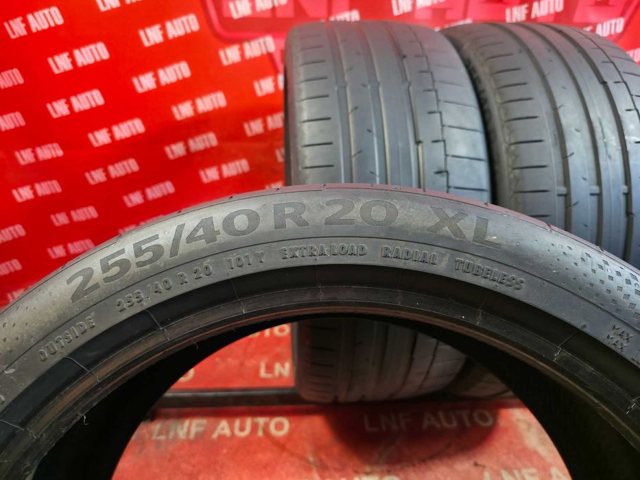 Anvelope de VARA - 255/40/20 - Continental 6 - 5.9 MM - DOT 2023 !