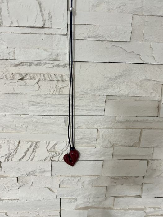 Pandantiv în formă de inima, superb.