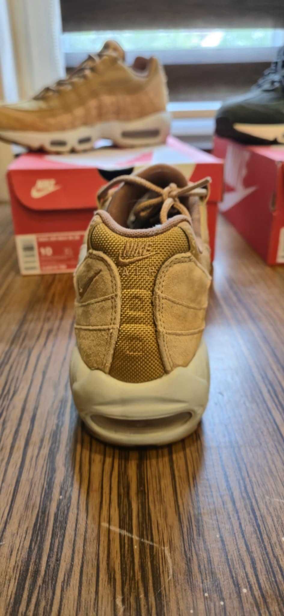 Nike AirMax 95 кожа / велур