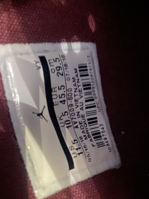 Nike jordan executive 45